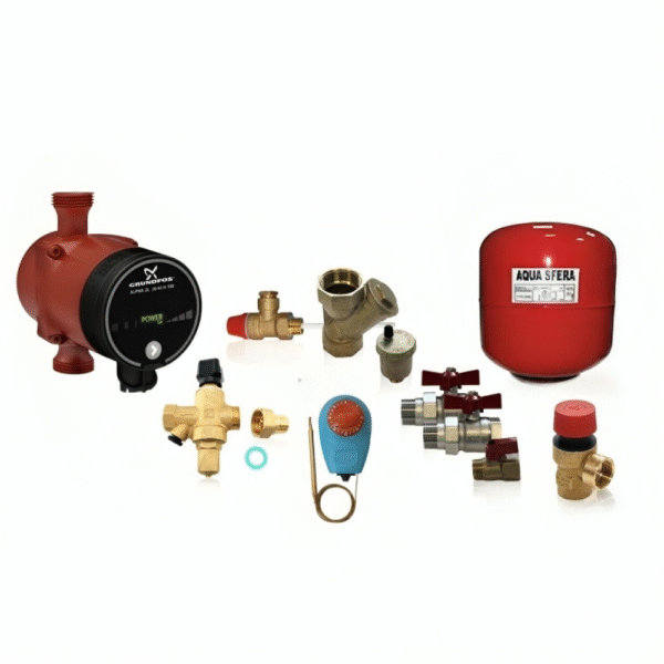 Kit hydraulique pour système de chauffage central de type fermé