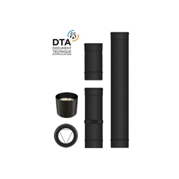 Kit de raccordement Bofill pour cuisinière à bois sortie arrière