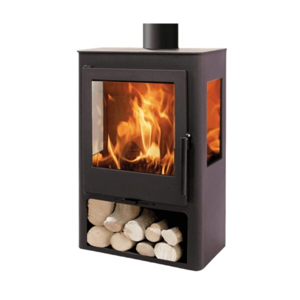 Poêle à bois 3 faces – PANADERO Coral 3V 5.4 kW