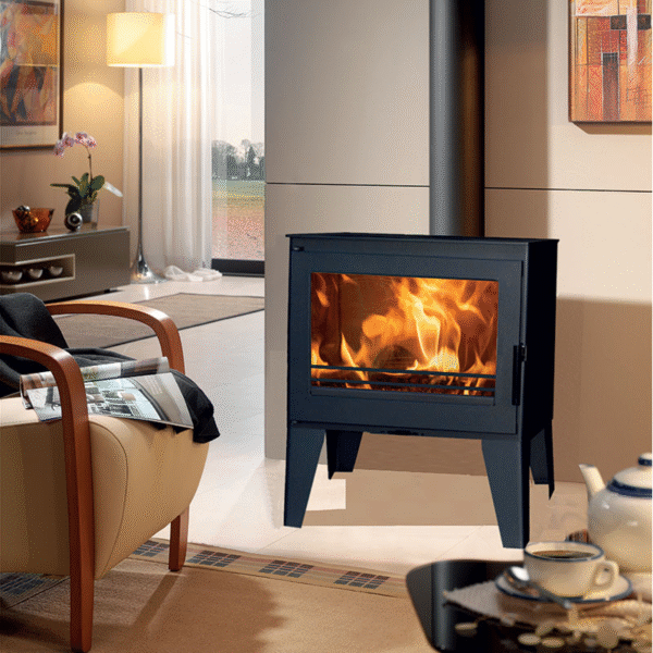 POÊLE À BOIS GIULIETTA – PANADERO 7.1 KW – MODERNE ET SOBRE