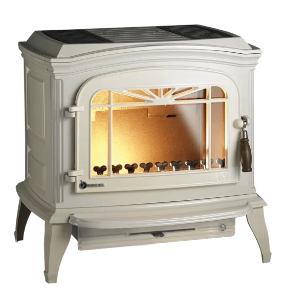 Poêle à bois en Fonte Bradford de Invicta – Puissance de 9 kW