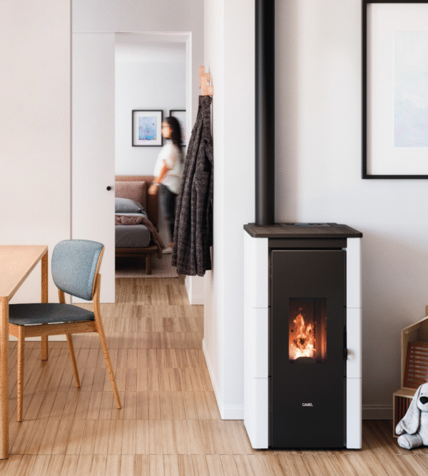 Poêle à granulés étanche CADEL CRISTAL UP 7Kw