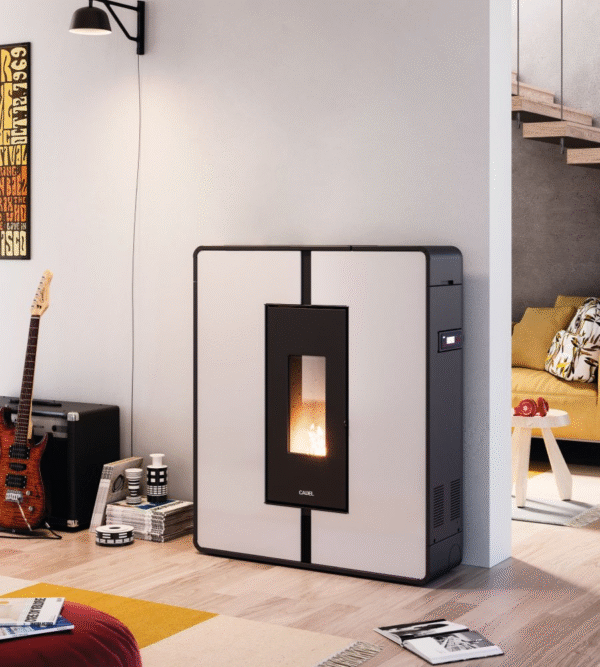 Poêle à pellets à canaliser CADEL Tile Plus 10 Puissance 10kW