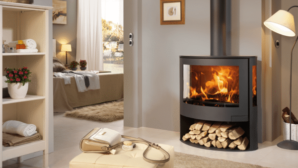 POELES A BOIS IRIS MODERNES-CONTEMPORAINS