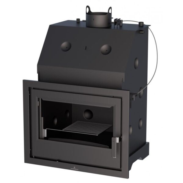 Insert à bois chauffage central – BRONPI HydroBronpi 80E 27 kW