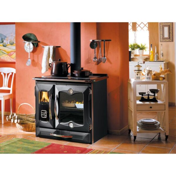 Cuisinière à bois en fonte – LA NORDICA Suprema 4.0 9 kW