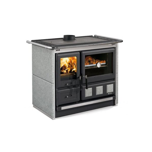 Cuisinière à bois raccordable en pierre – LA NORDICA Rosa XXL 5.0 Petra 11 kW