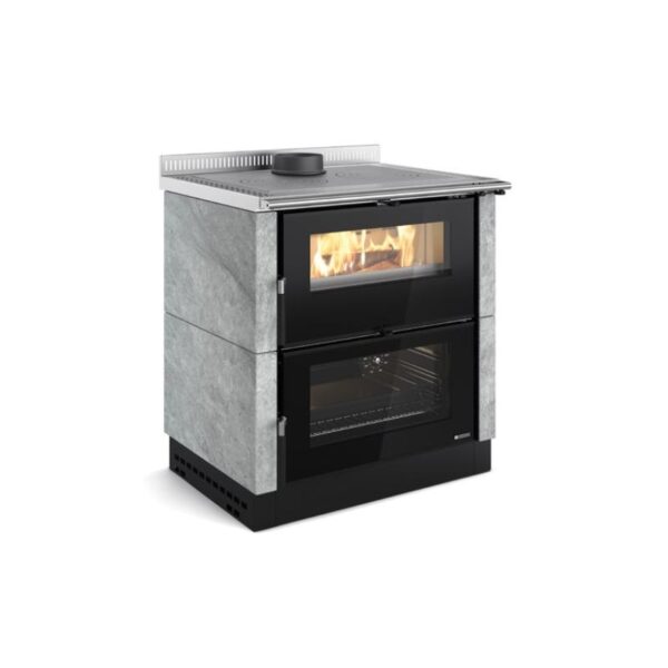 Cuisinière à bois raccordable – LA NORDICA Verona XXL Petra 7 kW