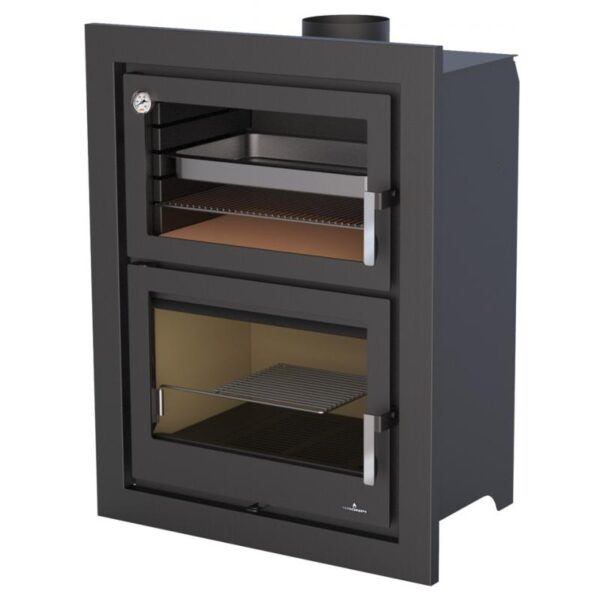 Insert à bois avec four – BRONPI Murano – E 14 kW