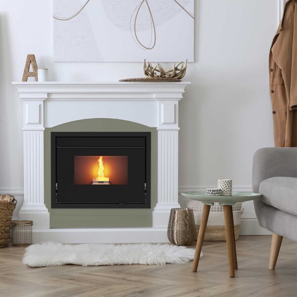 Insert à granulés Cavallo Canalisable 13kW