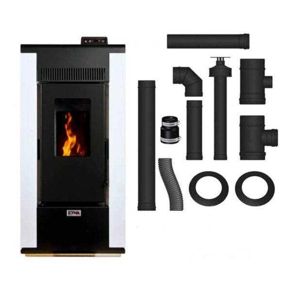 Pack poêle à granulés étanche Stella – Pack complet Bofill 8kW