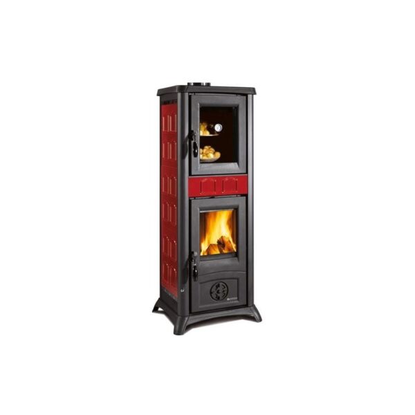 Poêle à bois avec four – LA NORDICA Gemma Forno 5.0 Ceramica 7.3 kW