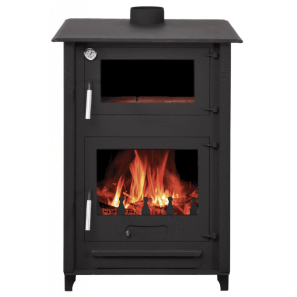 Poêle à bois avec four Paula 13kW