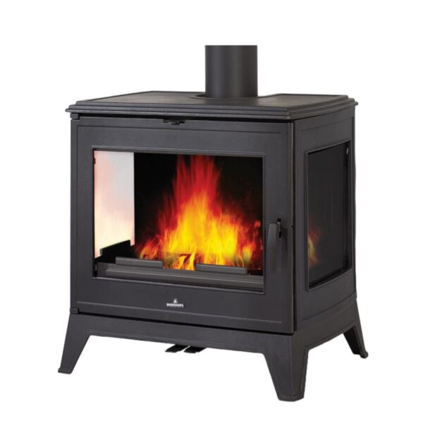 Poêle à bois en fonte 3 faces – BRONPI Bury 14.6 kW