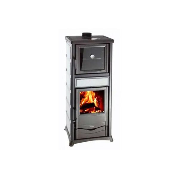 Poêle à bois avec four raccordable – LA NORDICA Rossella Plus Forno Evo 9.1 kW