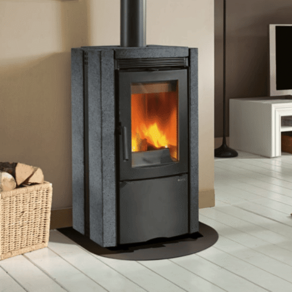 Poêle à bois Ester BII Pierre Vulcan 9.4kW