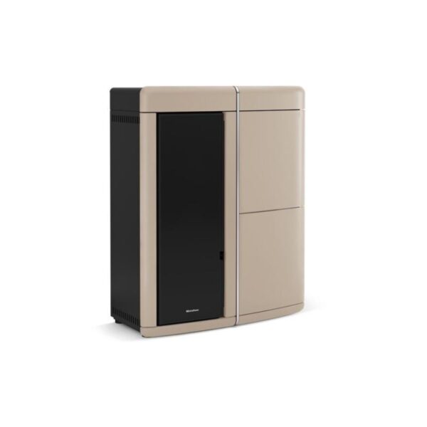 Poêle à granulés hydro étanche débrayable – EXTRAFLAME Evelyne Idro 2.0 19 kW